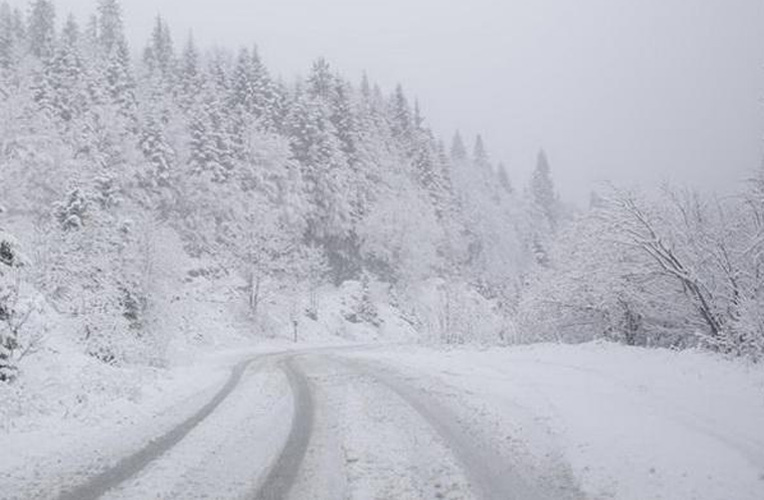 snijeg na cesti