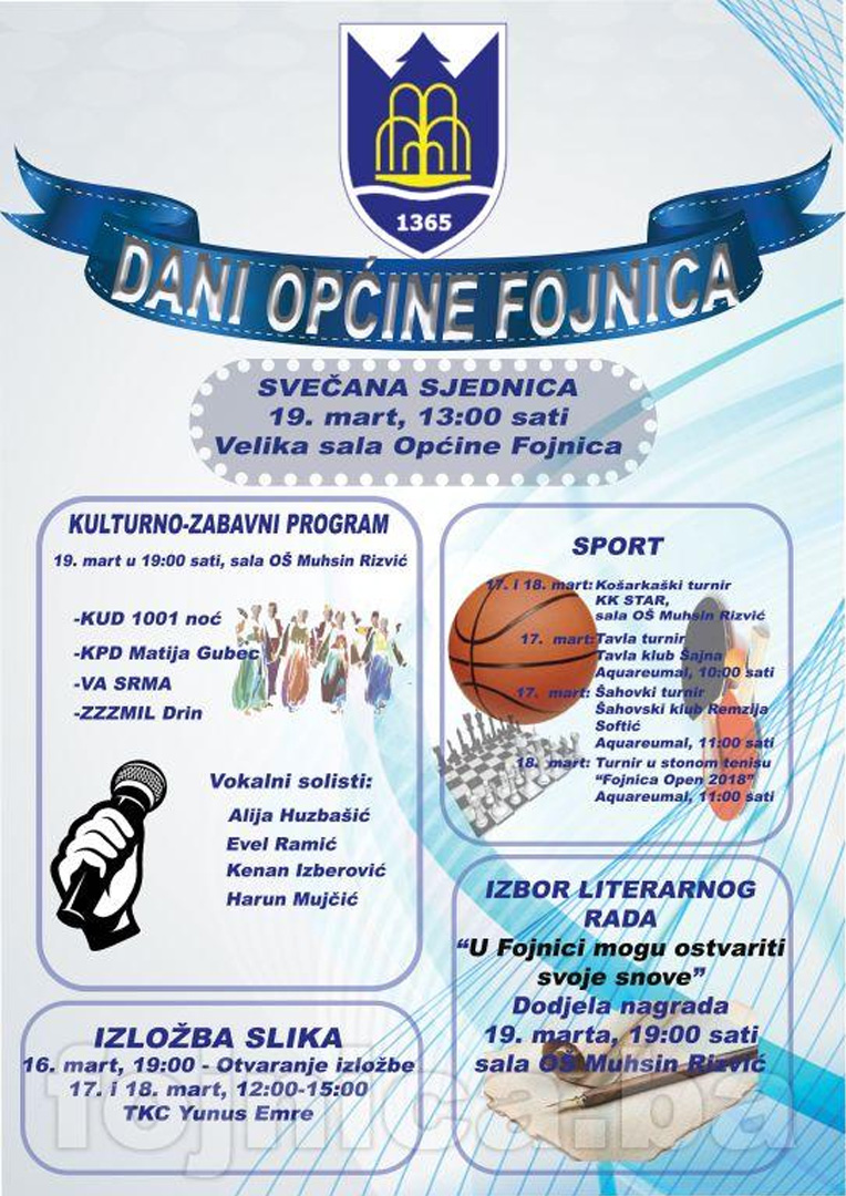 dan opcine fojnica plakat