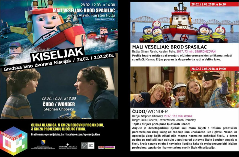 kino kiseljak