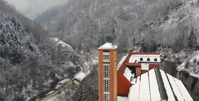 kresevo snijeg samostan