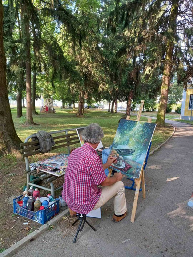 slikar kis park kolonija